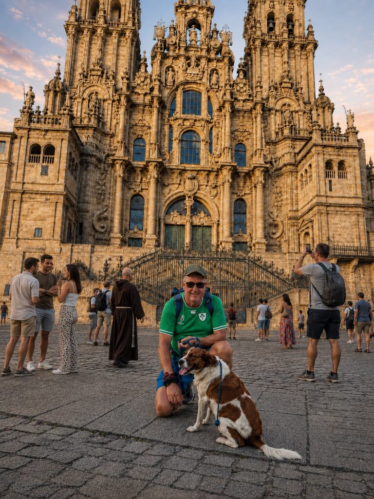 Camino santiago portugues con mascota