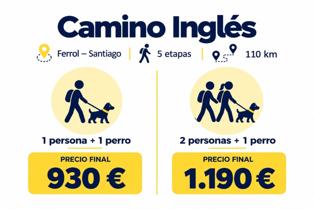camino inglés con perro | Buen canino